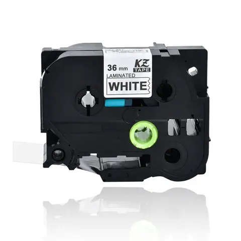 Brother TZe261 Labelling 36mm Compatible Black On White Tape