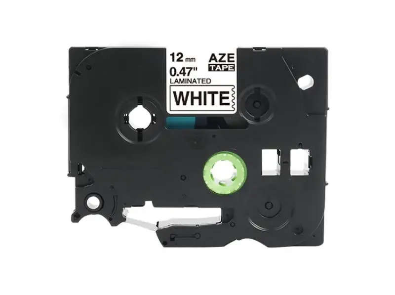 Compatible Brother TZe-231 Black on White Laminated Tape 12mm