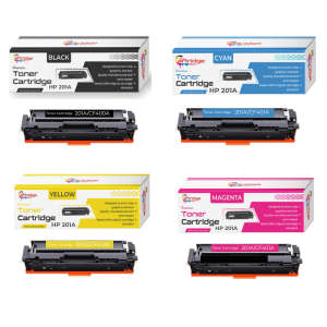 Compatible Hp 201A Toner Cartridges Value Pack