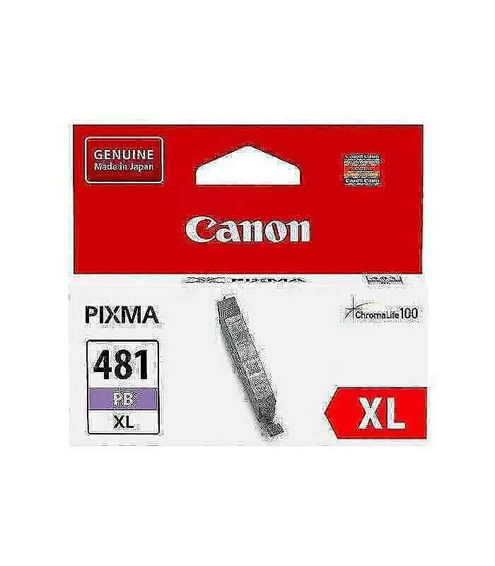 Canon TS8140 Original Photo Blue Ink Cartridge CLI-481XL