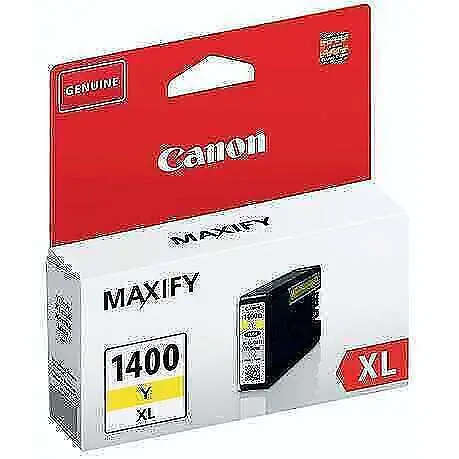 Canon MB2040/MB2140 Original Yellow Ink Cartridge PGI-1400XL