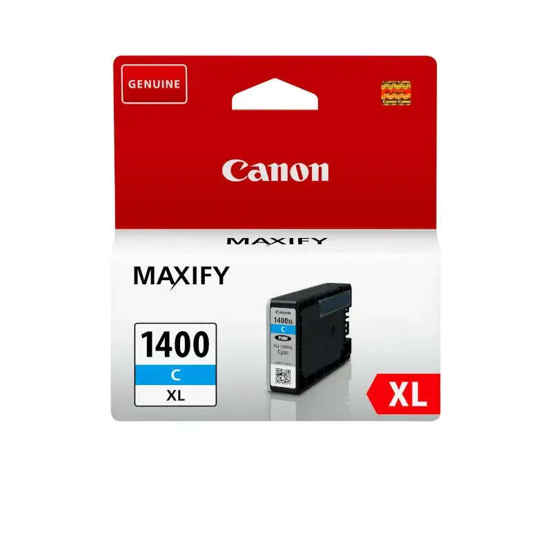 Canon MB2040/MB2140 Original Cyan Ink Cartridge PGI-1400XL
