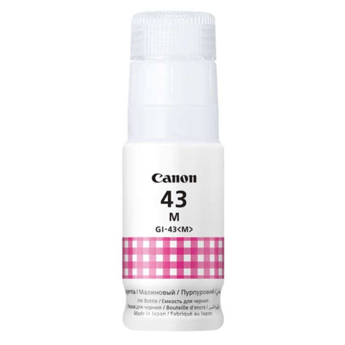 Canon PIXMA G650/  PIXMA G550 Genuine Magenta Ink Bottle GI-43