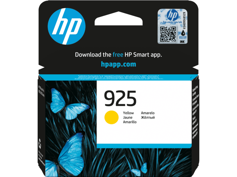 Hp Original  OfficeJet Pro 8123 Ink Cartridge  Yellow Hp 925