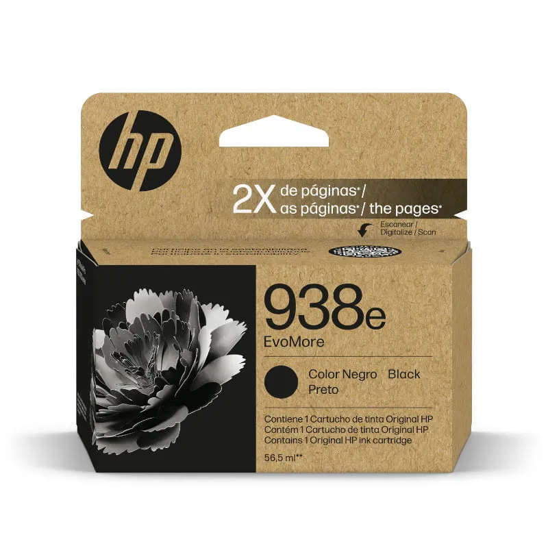 HP 938e Black Original Ink Cartridge 936e/937