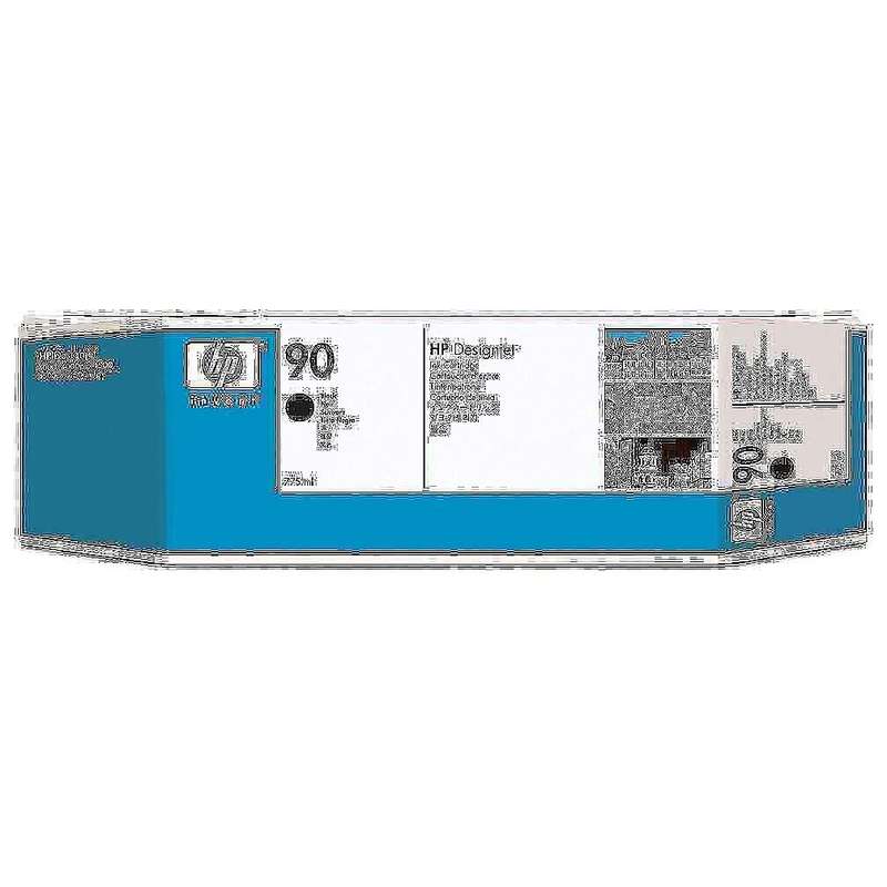 HP 90 775-ml DesignJet Black Printer Ink Cartridge C5059A