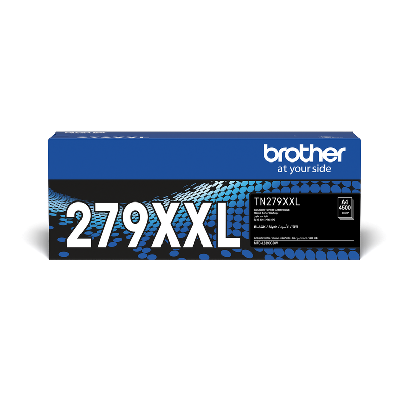 Brother MFC-L8390CDW Toner Cartridge-279XXLBK High Yield Black With 4500 page yield