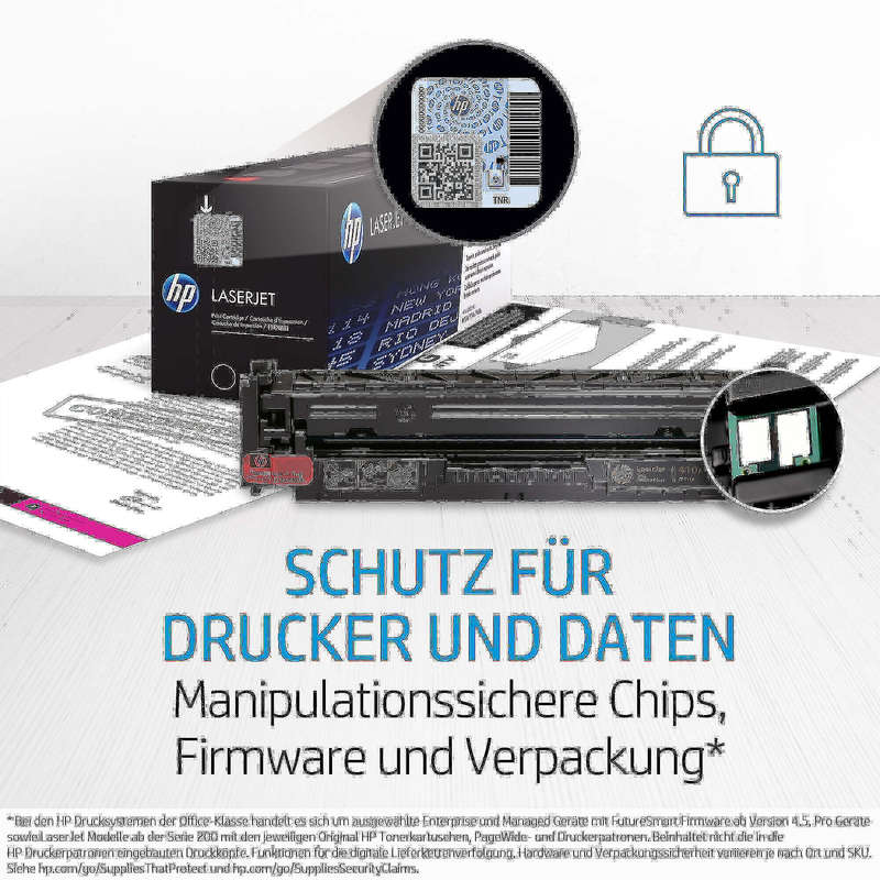 Hp CLJ 3500 Original Magenta Toner Cartridge 309A