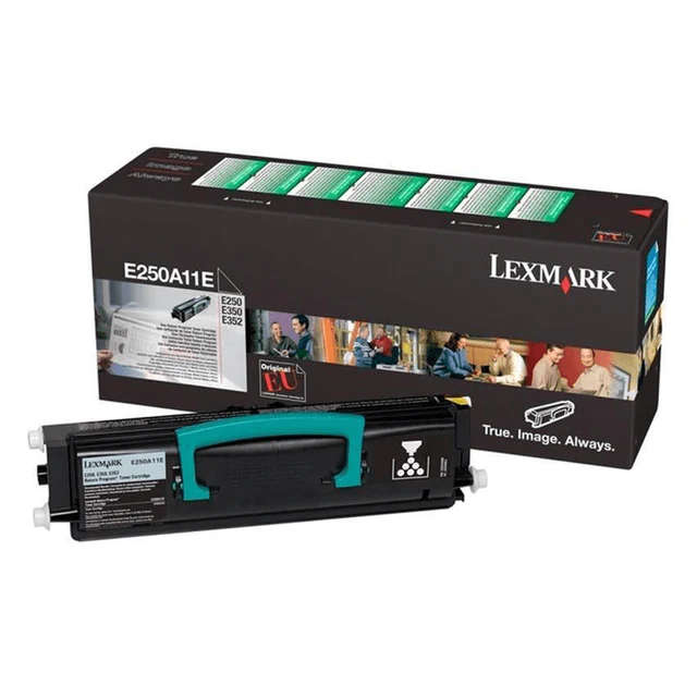 Lexmark E 250,E 352 DN Original Black Toner Cartridge E250A11E