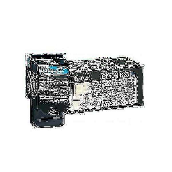 Lexmark X544 X543 Original Cyan Laser Toner Cartridge C540A1CG