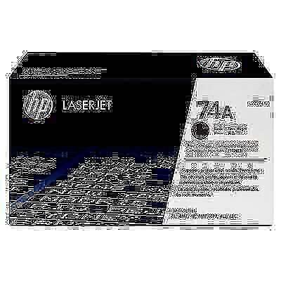 Hp LaserJet 4 Laser;4mL Original Black Toner Cartridge 74A