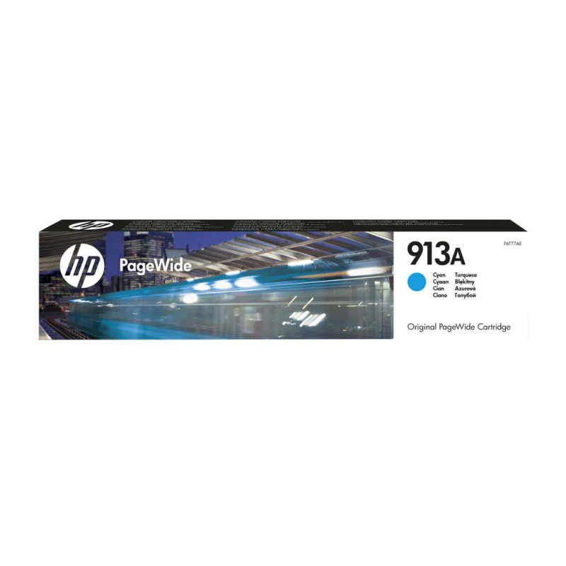 HP F6T77AE Original Cyan Ink Cartridge 913A