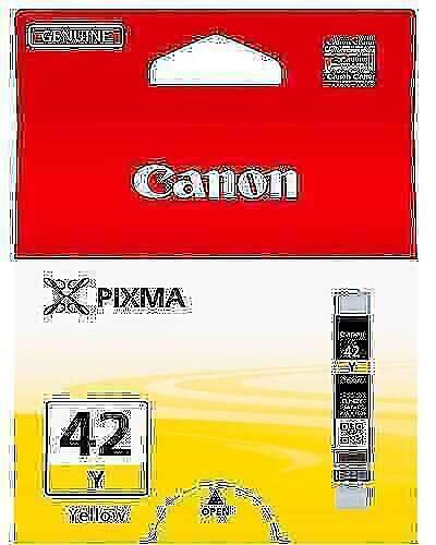 Original Canon Pixma Pro-100 Canon Pixma Pro-100S Yellow Ink Cartridge (CLI-42 Y)