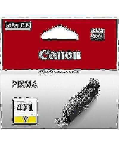 Canon MG5740, MG7740 Original Yellow Standard Ink Cartridge CLI-471