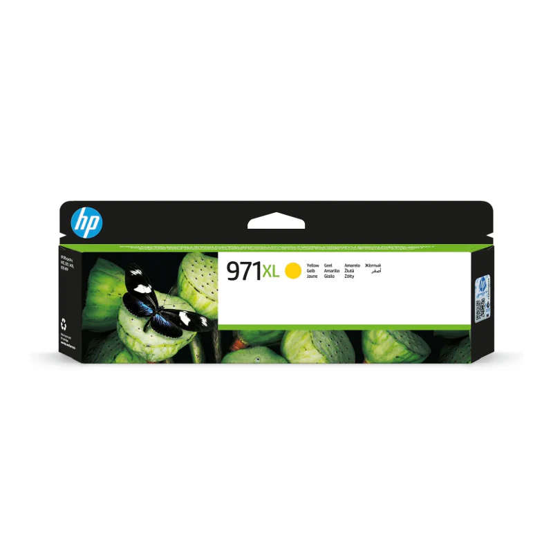 HP CN628AE Original Yellow High Yield Ink Cartridge - 971XL