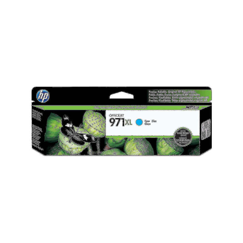 HP CN626AE Original Cyan High Yield Ink Cartridge - 971XL