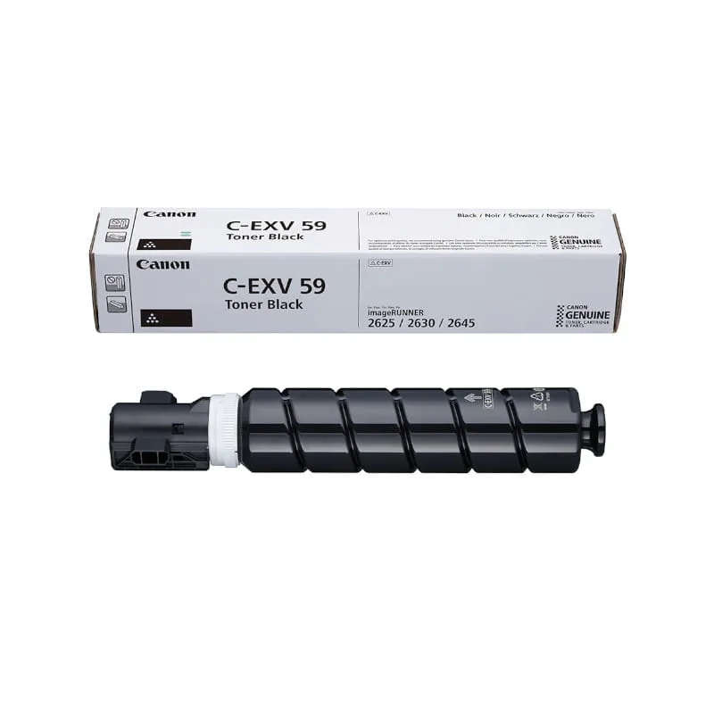 Canon 2625, 2630 Original Black Toner Cartridge C-EXV 59