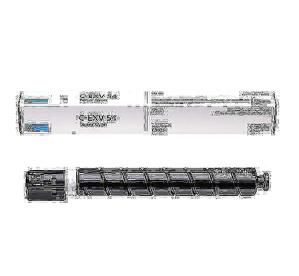 Canon Original imageRUNNER C3025, C3125, and C3226i printers.Toner C-EXV 54 Cyan