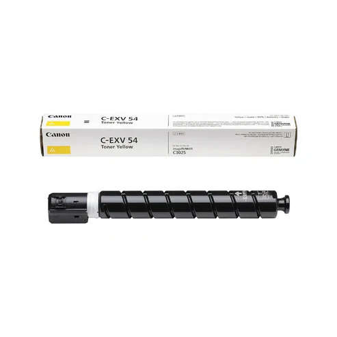 Canon Original C3025, C3125, and C3226i printers.C-EXV 54 Yellow