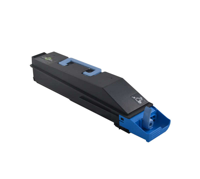 Used empty TK-865 Toner Cyan Container For ASKalfa models 50ci, 300ci, 400ci, 500ci, 552ci, and F...