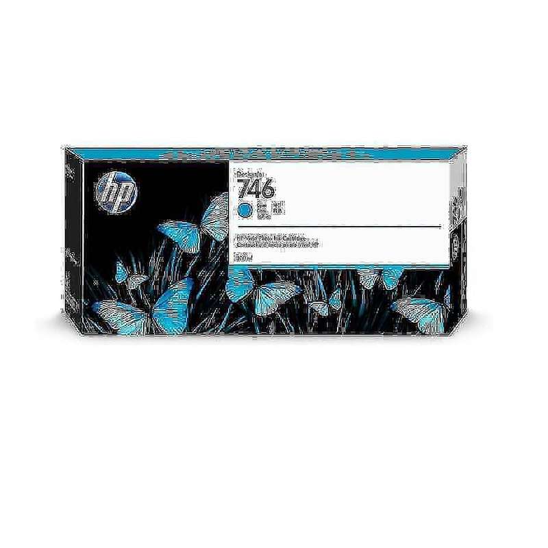 Hp P2V80A Original Cyan for DesignJet Z6 & Z9 300-ml Ink Cartridge 746