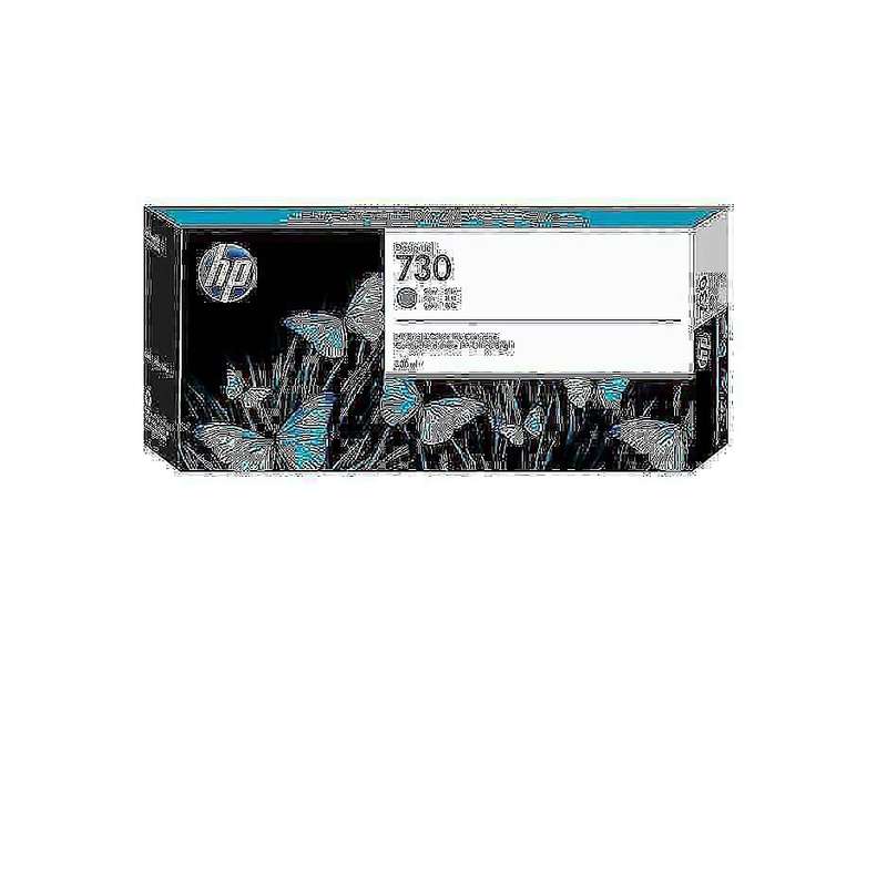 Hp P2V72A Original Gray for DesignJet 300-ml Ink Cartridge 730