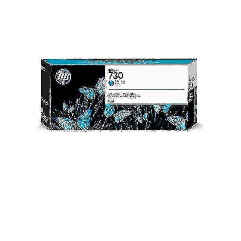 Hp P2V68A Original Cyan for DesignJet 300-ml Ink Cartridge 730