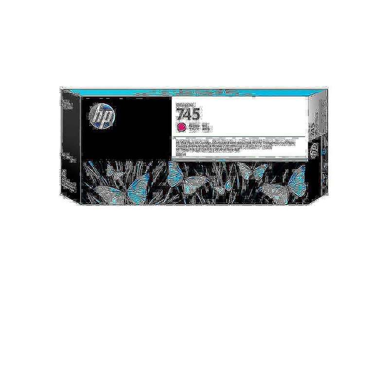 Hp F9K01A Magenta DesignJet 300-ml Ink Cartridge 745