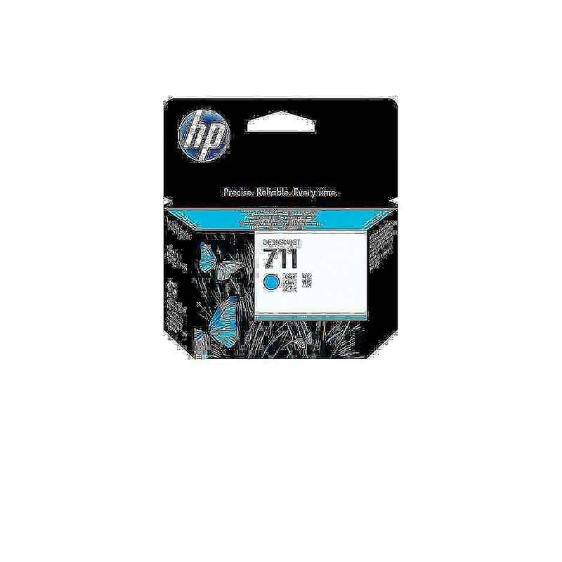 Hp T120, T520 Original Cyan DesignJet 29-ml Ink Cartridge CZ130A/711