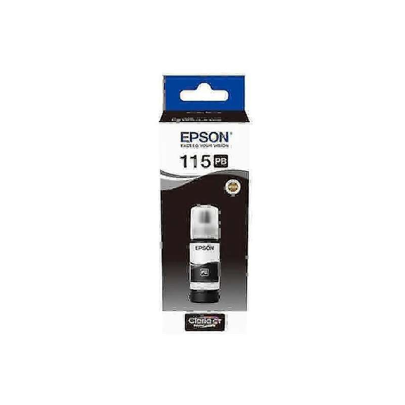 Epson 115 Original Tank Pigment Photo Black 70 -ml ink bottle C13T07D14A