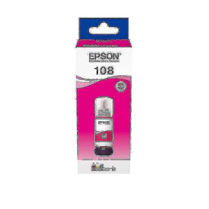 Epson 108 Original Tank Magenta 70-ml ink bottle C13T09C34A