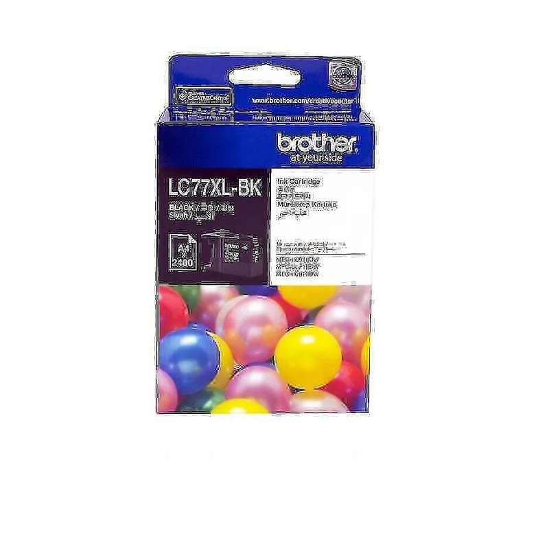 Brother LC-77XLBK Original Black High Yield Ink Cartridge MFCJ6510DW