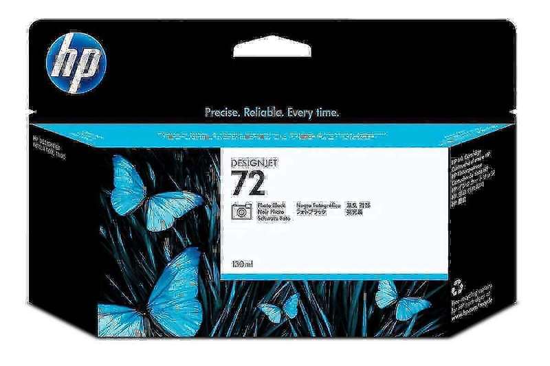 Hp T610, T620 Original Photo Black DesignJet 130-ml Ink Cartridge C9370A/72
