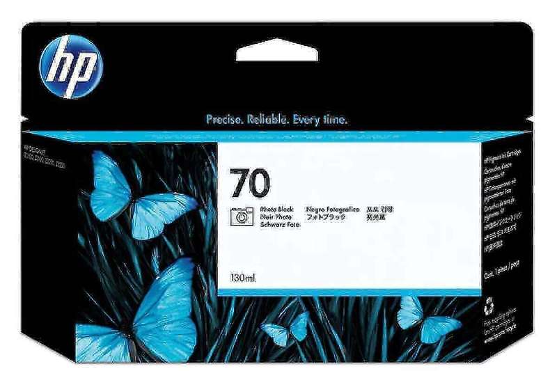 Hp Z2100, Z3100 Original Photo Black DesignJet 130-ml Ink Cartridge C9449A/70