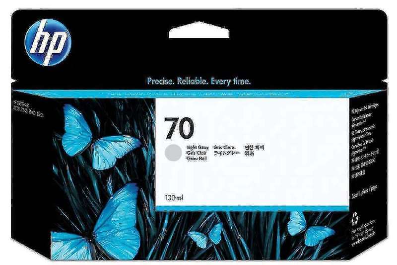 Hp Z2100, Z3100 Original Light Gray DesignJet 130-ml Ink Cartridge C9451A/70