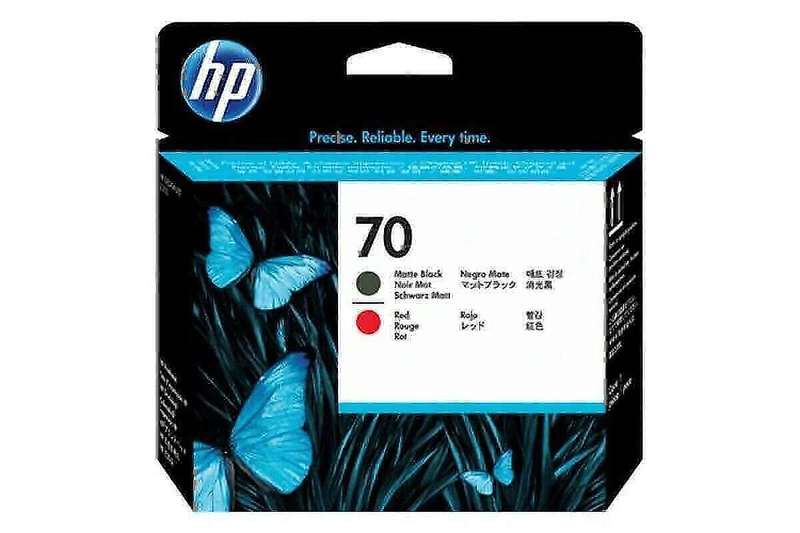 Hp Z2100,Z5200 Matte Black and Red DesignJet Printhead-C9409A/70