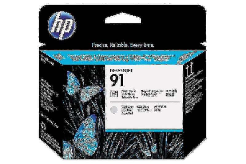 Hp Z6100 Photo Black and Light Gray DesignJet Printhead-C9463A/91