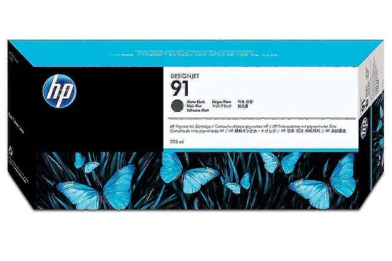 Hp Z6100 Original Matte Black DesignJet 775-ml Ink Cartridge with Vivera Ink C9464A/91