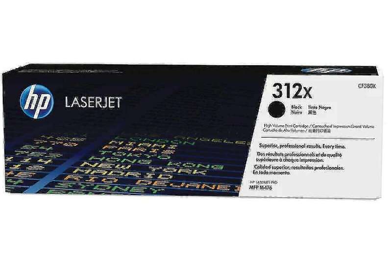 Hp CF380X Original High Yield Black Toner Cartridge 312X