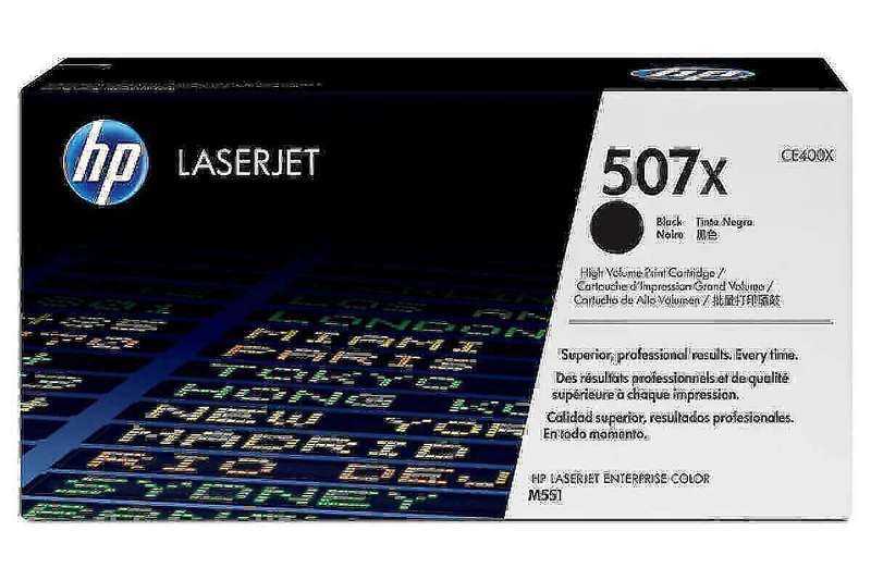 Hp CE400X Original High Yield Black Toner Cartridge 507X