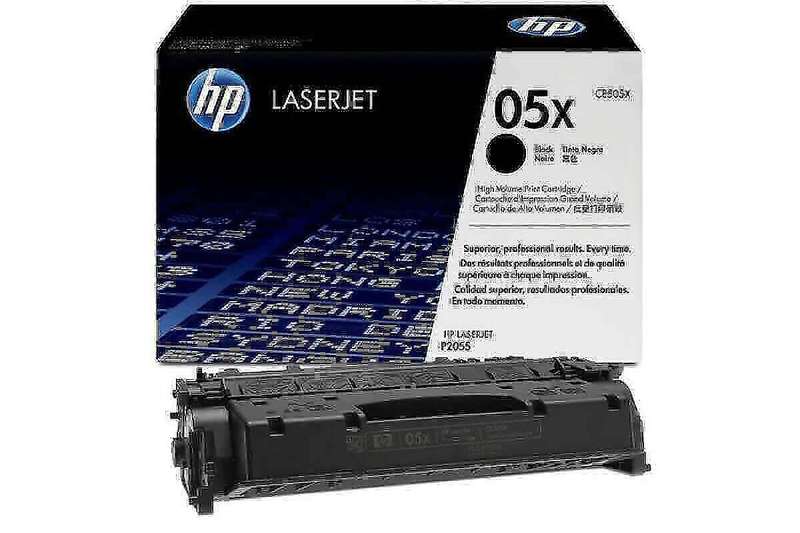 Hp CE505X Original High Yield Black Single-pack Toner Cartridge 05X