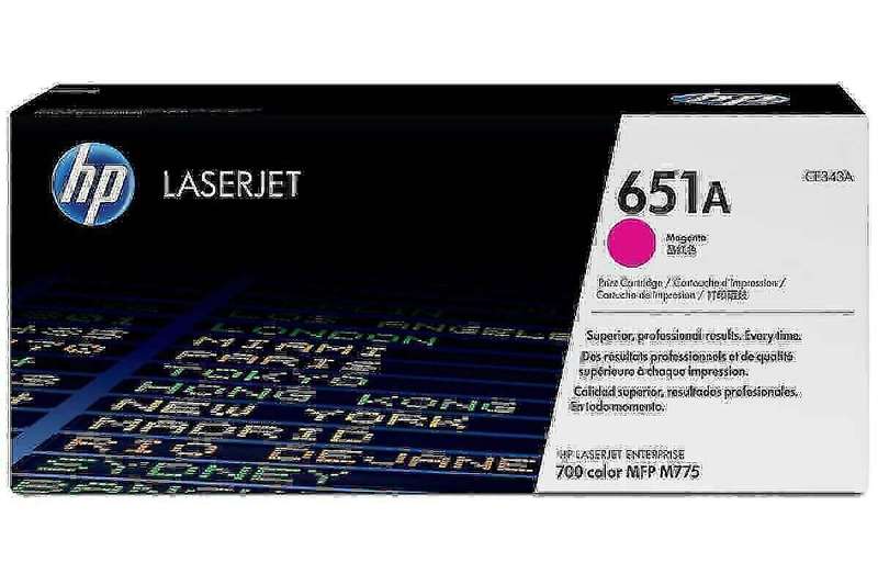 Hp CE343A Original Magenta Toner Cartridge 651A