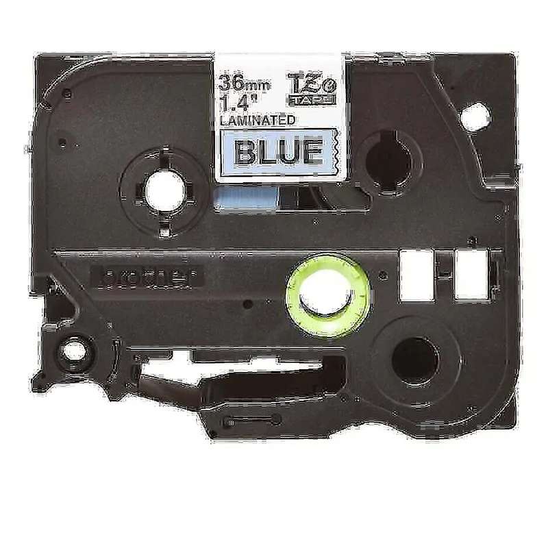 Brother TZE 561 Compatible Black on Blue Labelling Tape  36mm