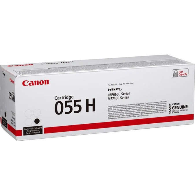 Canon 055H Original Black High Yield Toner Cartridge - 3020C002