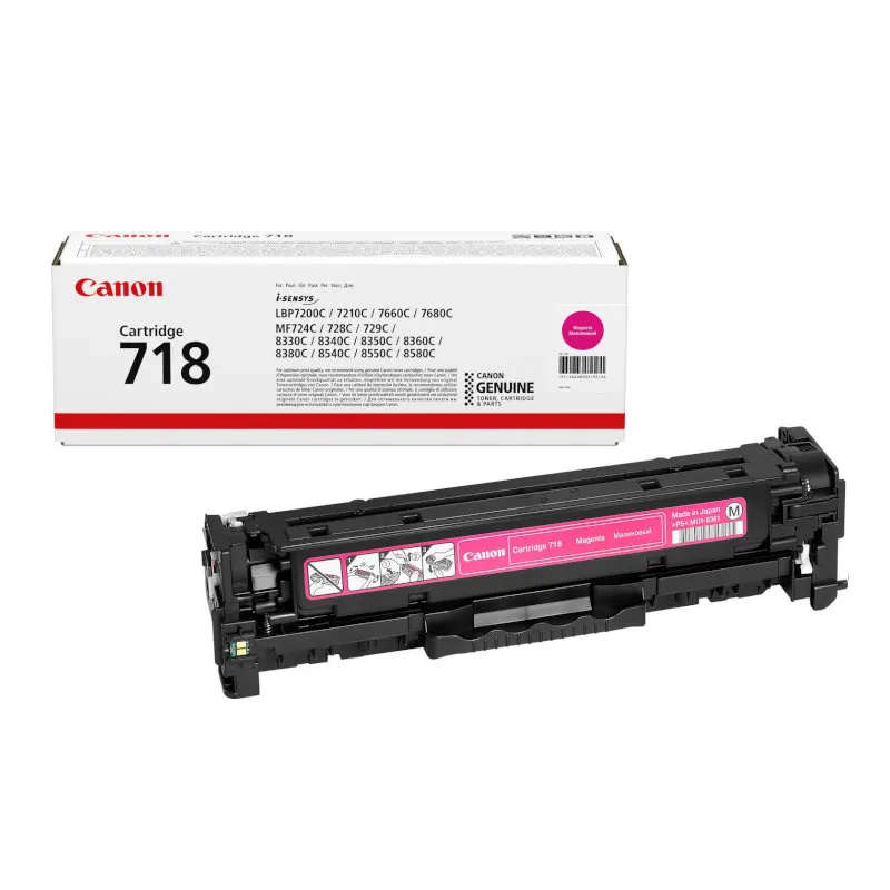 Canon 718M Original Magenta  Toner Cartridge 718