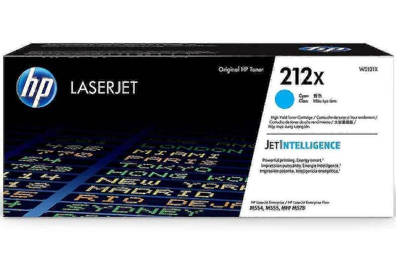 Hp W2121X Original Cyan High Yield Toner Cartridge 212X