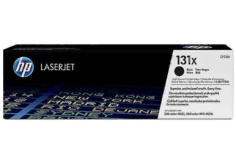 Hp CF210X Original Black High Yield Toner Cartridge 131X