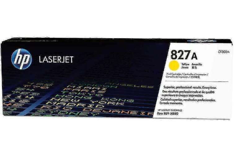 Hp CF302A Original Yellow Toner Cartridge 827A