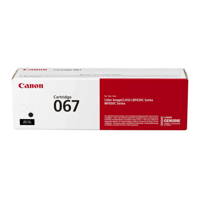 Canon 067BK Original Black Toner Cartridge 067