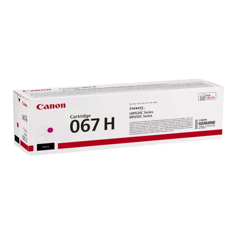 Canon 067H Original Magenta High Yield Toner Cartridge 067